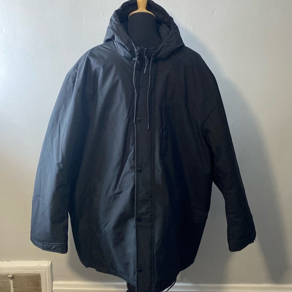 BASS & CO Men’s Storm Coat Winter Black SZ XXL NWT - Picture 1 of 13